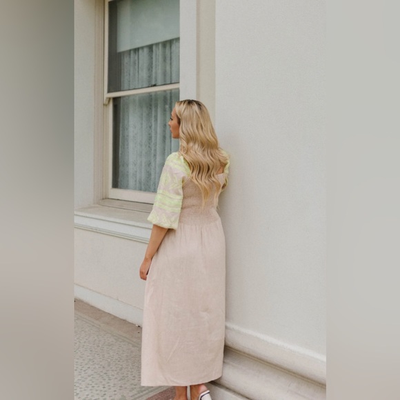 Strut & Bolt Embroidered Midi Dress - Picture 3 of 9